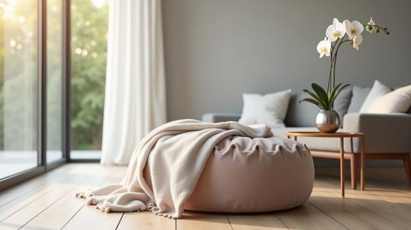 Un pouf design comme élément déco inspirant pour chaque pièce