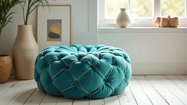 Un pouf design comme élément déco inspirant pour chaque pièce