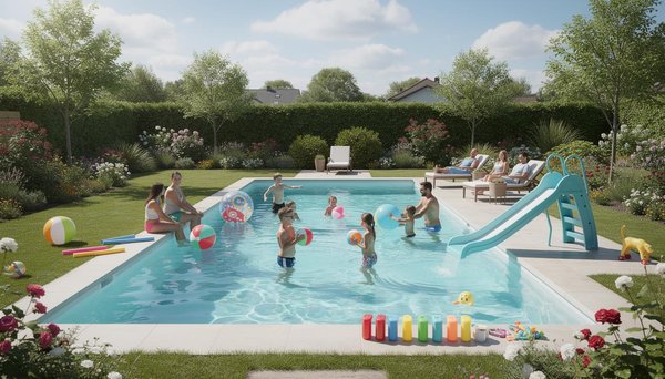 La piscine à fond plat pour jeux aquatiques : le choix idéal des familles en 2026